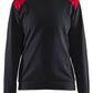 Blaklader Bi-Colour Sweaters 34081158 zwart-rood(9956)
