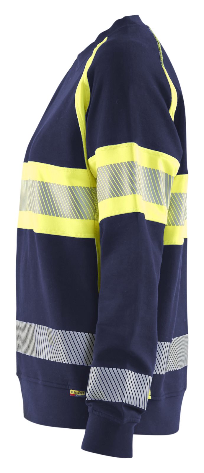 Blaklader Bi-Colour sweaters 34091158 marineblauw-fluo geel(8933)