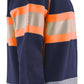 Blaklader Bi-Colour sweaters 34091158 marineblauw-oranje(8953)