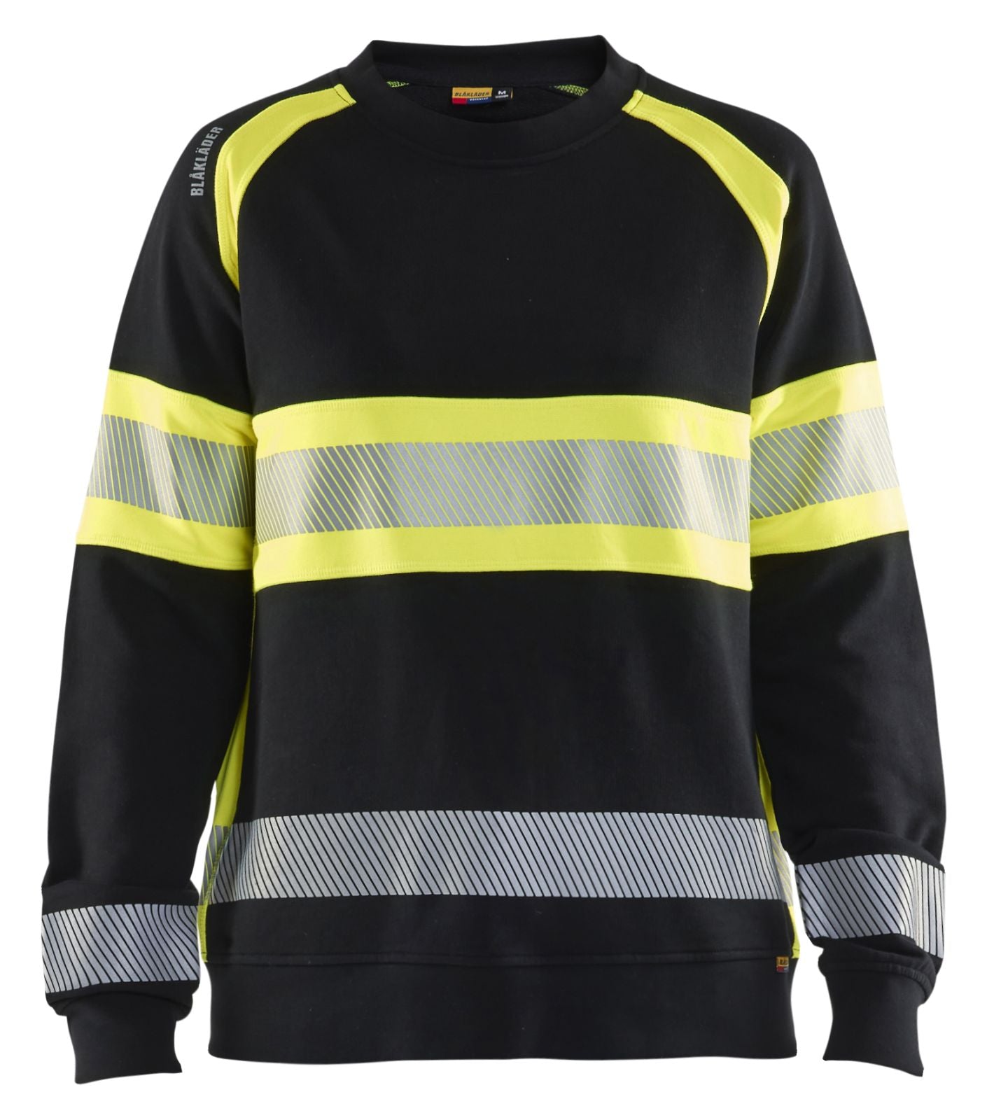 Blaklader Bi-Colour sweaters 34091158 zwart-fluo geel(9933)