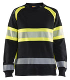 Blaklader Bi-Colour sweaters 34091158 zwart-fluo geel(9933)