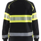 Blaklader Bi-Colour sweaters 34091158 zwart-fluo geel(9933)