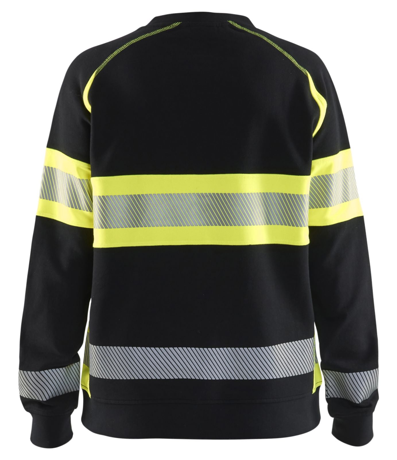 Blaklader Bi-Colour sweaters 34091158 zwart-fluo geel(9933)
