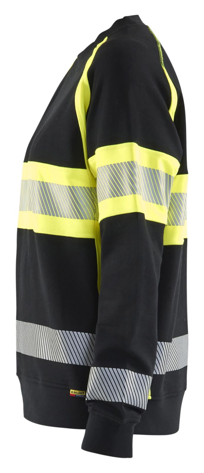 Blaklader Bi-Colour sweaters 34091158 zwart-fluo geel(9933)