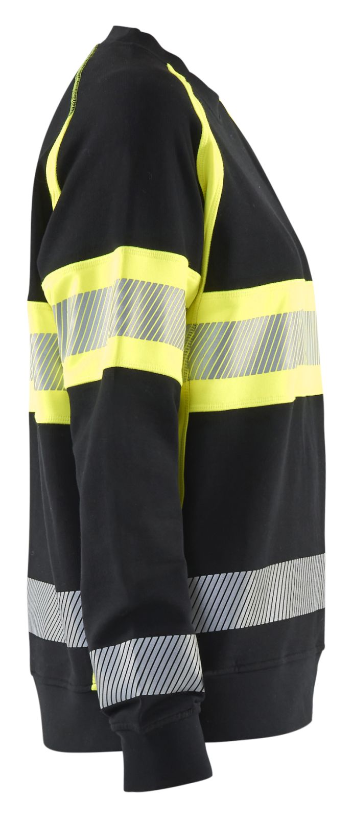 Blaklader Bi-Colour sweaters 34091158 zwart-fluo geel(9933)