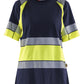 Blaklader High Vis t-shirts 34101030 HiVis marineblauw-fluo geel(8833)