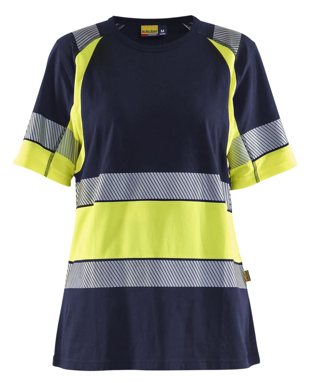 Blaklader High Vis t-shirts 34101030 HiVis marineblauw-fluo geel(8833)