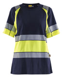 Blaklader High Vis t-shirts 34101030 HiVis marineblauw-fluo geel(8833)