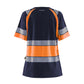 Blaklader High Vis t-shirts 34101030 HiVis marineblauw-oranje(8853)