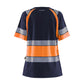 Blaklader High Vis t-shirts 34101030 HiVis marineblauw-oranje(8853)