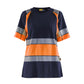 Blaklader High Vis t-shirts 34101030 HiVis marineblauw-oranje(8853)