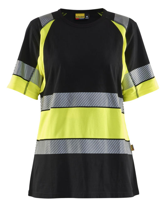 Blaklader High Vis t-shirts 34101030 HiVis zwart-fluo geel(9933)
