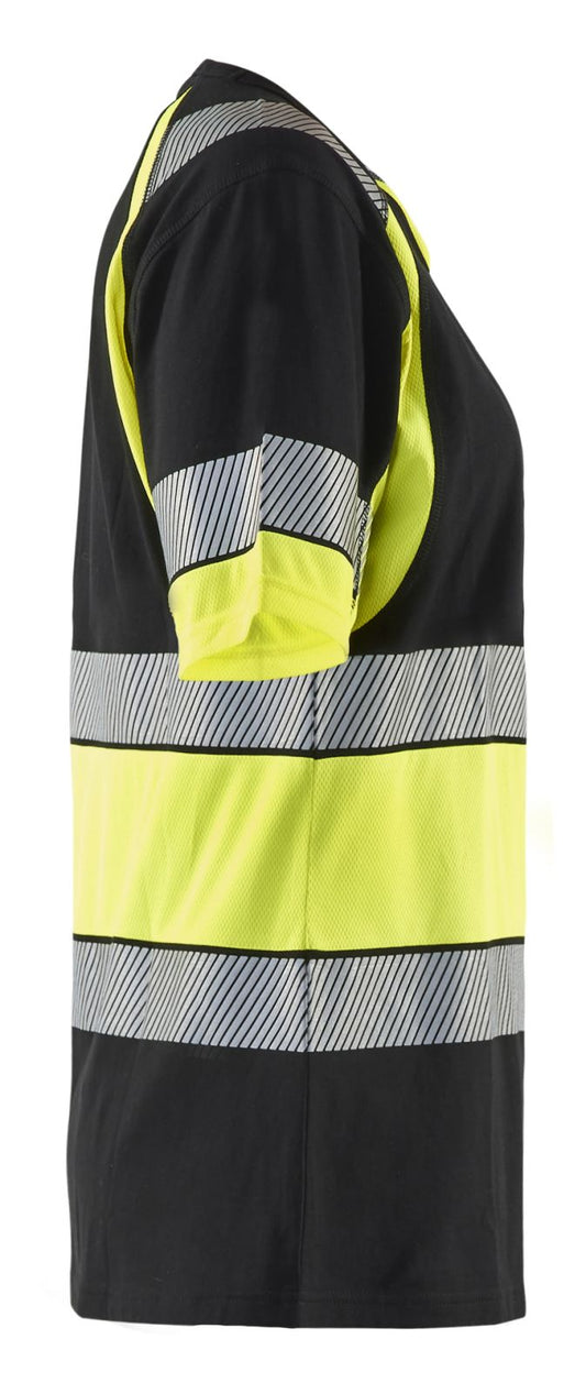 Blaklader High Vis t-shirts 34101030 HiVis zwart-fluo geel(9933)