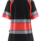 Blaklader High Vis t-shirts 34101030 HiVis zwart-fluo rood(9955)