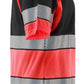 Blaklader High Vis t-shirts 34101030 HiVis zwart-fluo rood(9955)