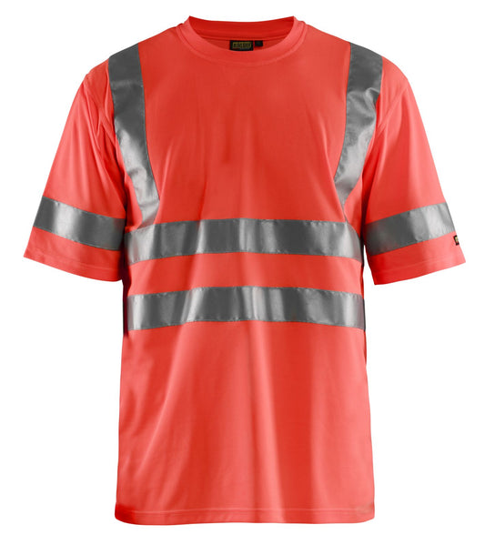 Blaklader T-shirts 34131009 fluo-rood(5500)