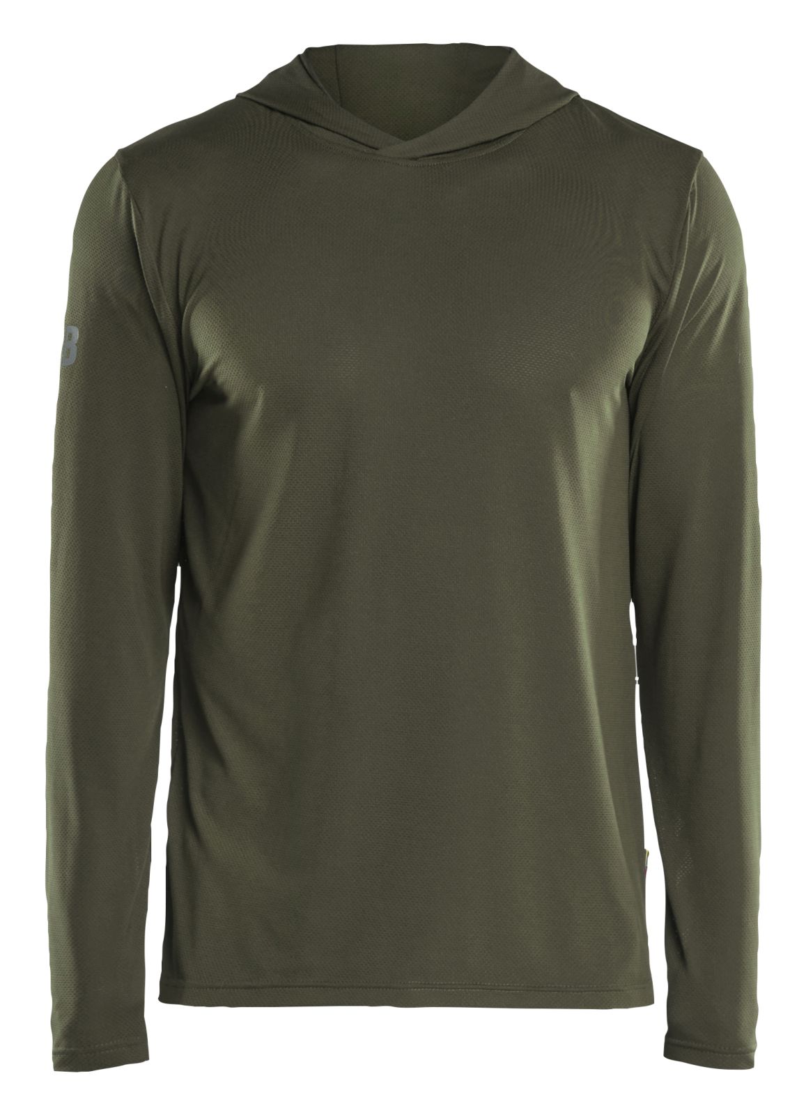 Blaklader Profiel Sweatshirt 34171126 UV Hooded donker herfstgroen(4209)