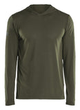 Blaklader Profiel Sweatshirt 34171126 UV Hooded donker herfstgroen(4209)