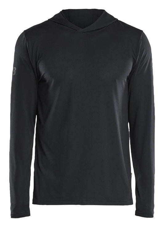 Blaklader Profiel Sweatshirt 34171126 UV Hooded zwart(9900)
