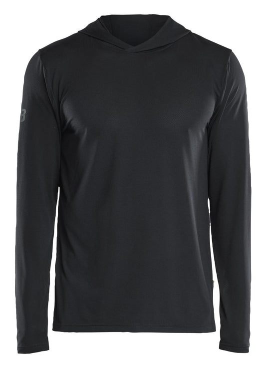 Blaklader Profiel Sweatshirt 34171126 UV Hooded zwart(9900)