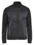 Blaklader Profiel Hybride Sweatshirt 34182526 zwart-rood(9956)