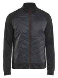 Blaklader Profiel Jassen Hybride Sweatshirt 34182526 zwart-rood(9956)