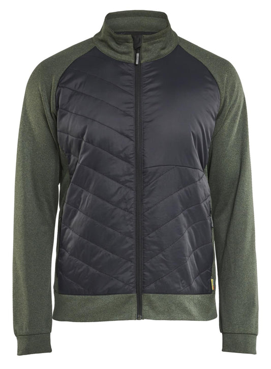 Blaklader Profiel Hybride Sweatshirt 34182533 herfstgroen-zwart(4199)