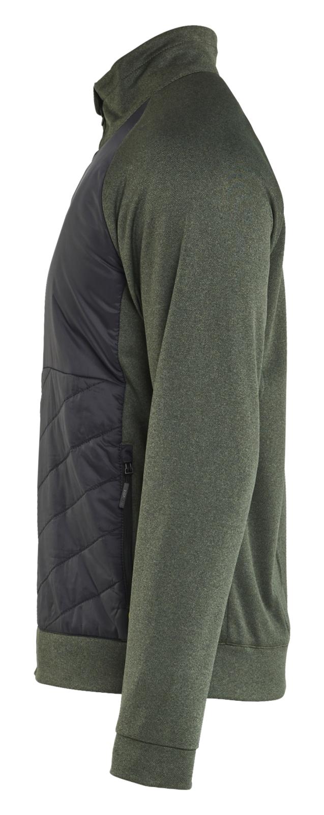 Blaklader Profiel Hybride Sweatshirt 34182533 herfstgroen-zwart(4199)