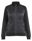 Blaklader Profiel Dames Hybride Sweatshirt 34192526 zwart-fluo geel(9933)