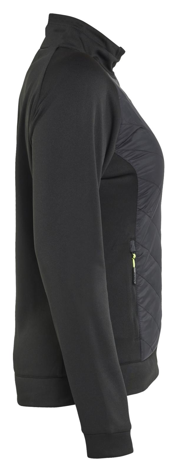 Blaklader Profiel Dames Hybride Sweatshirt 34192526 zwart-fluo geel(9933)
