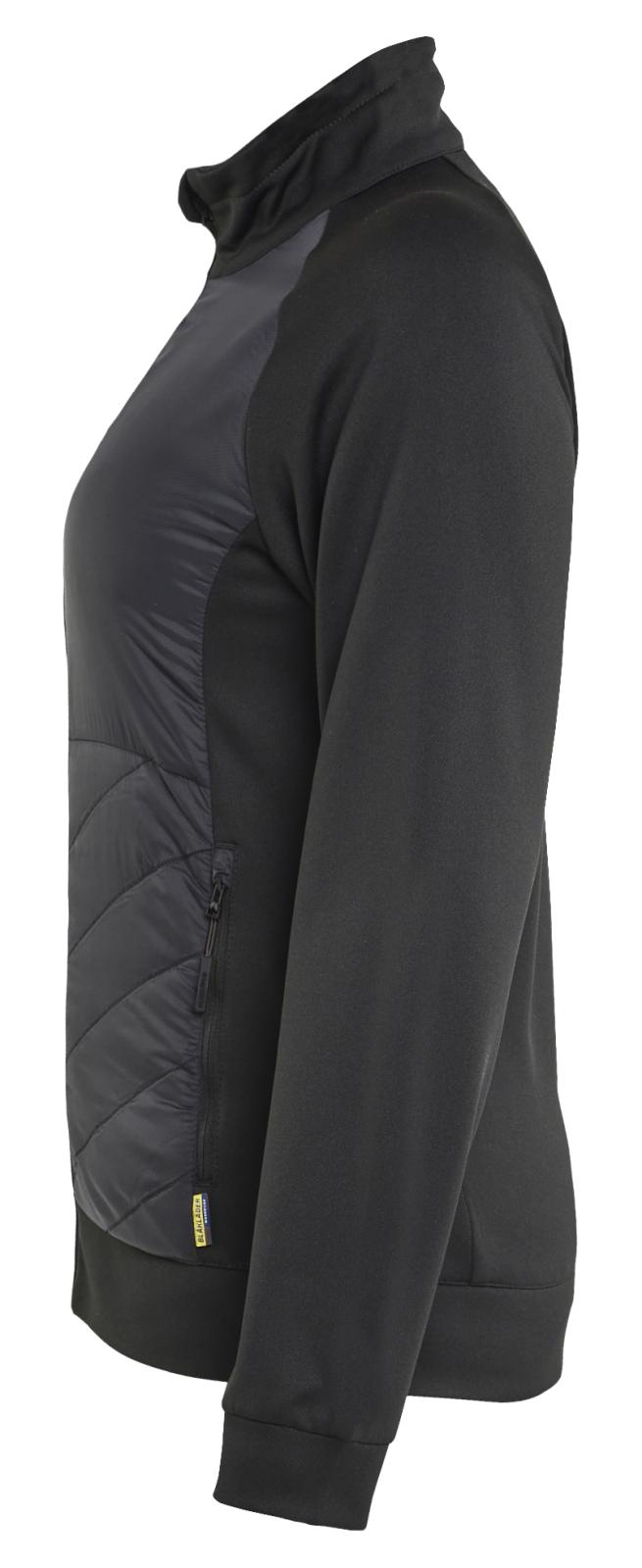 Blaklader Profiel Dames Hybride Sweatshirt 34192526 zwart-donkergrijs(9998)