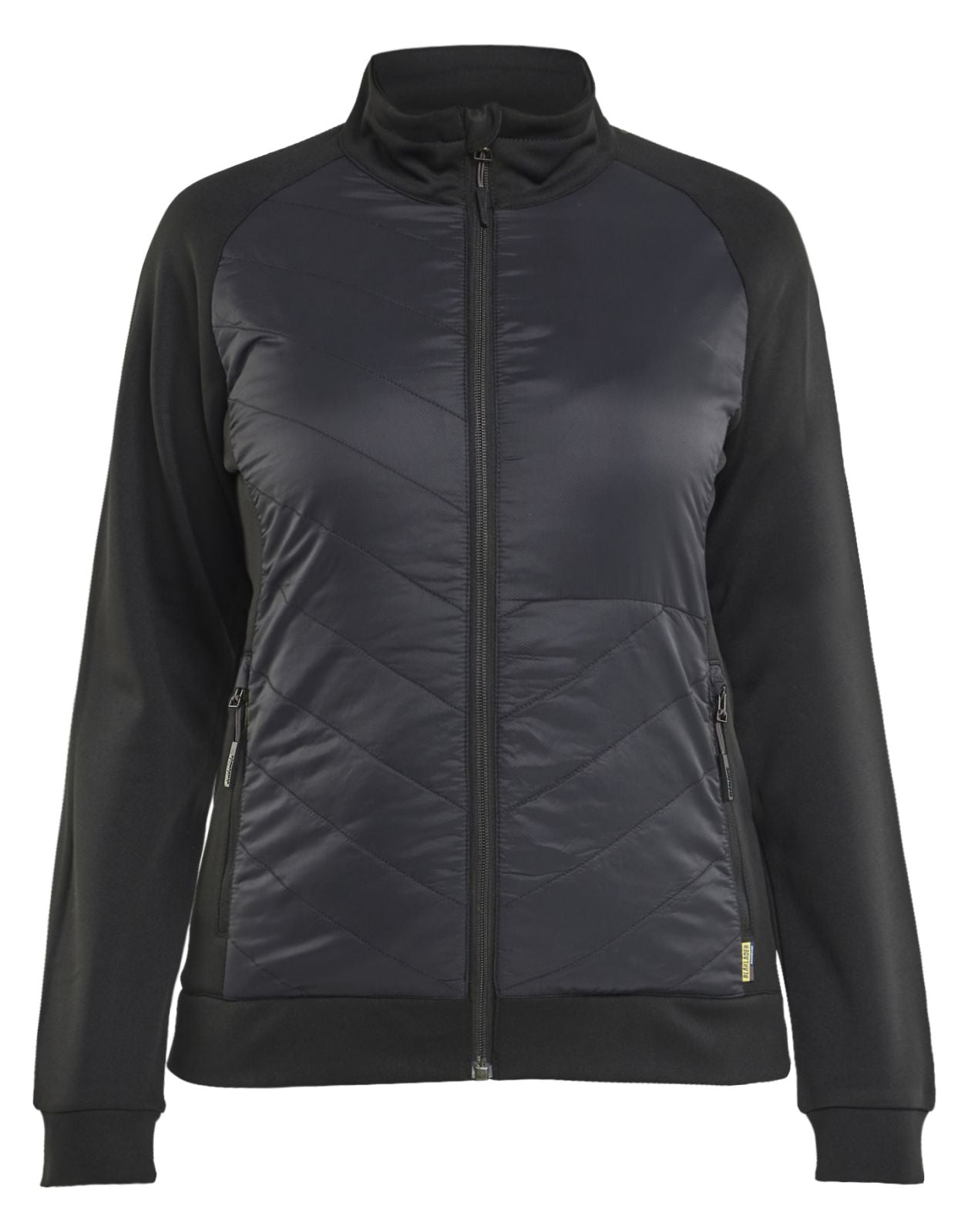 Blaklader Profiel Jassen Dames Hybride Sweatshirt 34192526 zwart-donkergrijs(9998)