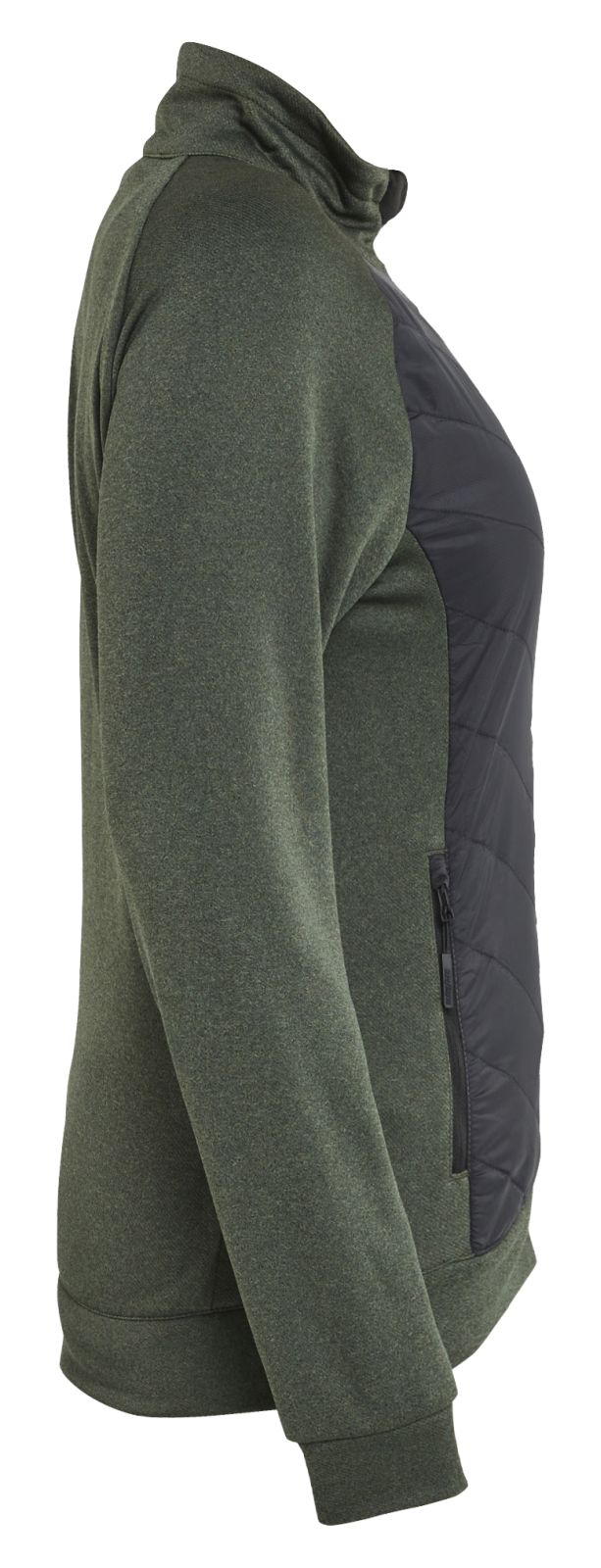 Blaklader Profiel Jassen Dames Hybride Sweatshirt 34192533 herfstgroen-zwart(4199)