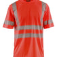 Blaklader T-shirts 34201013 HiVis UPF40+ UV fluo-rood(5500)