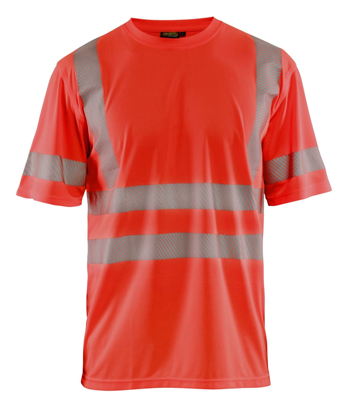 Blaklader T-shirts 34201013 HiVis UPF40+ UV fluo-rood(5500)