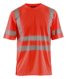 Blaklader T-shirts 34201013 HiVis UPF40+ UV fluo-rood(5500)