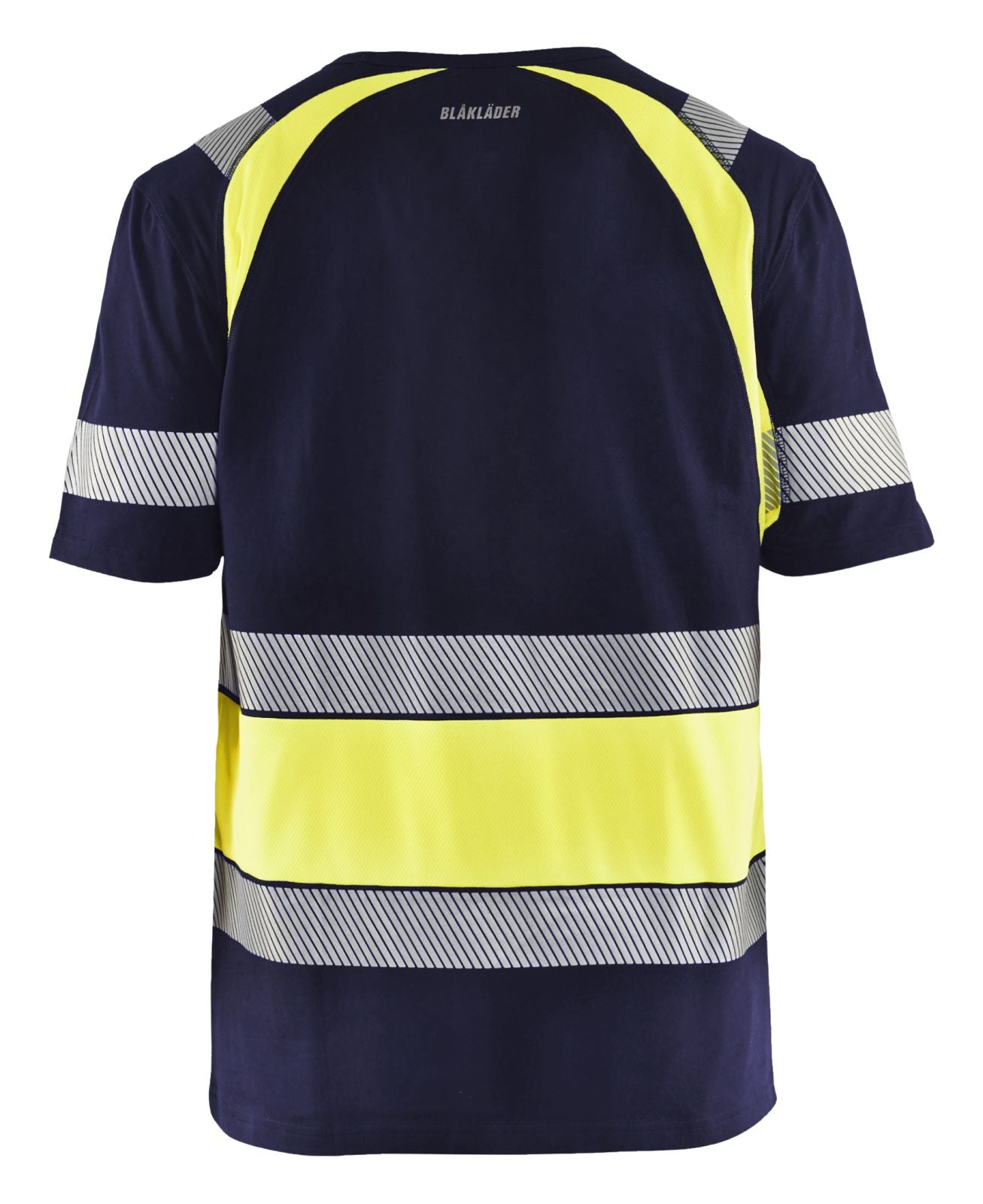 Blaklader T-shirts 34211030 HiVis marineblauw-geel(8833)