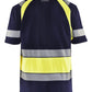 Blaklader T-shirts 34211030 HiVis marineblauw-geel(8833)