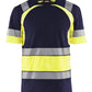 Blaklader T-shirts 34211030 HiVis marineblauw-geel(8833)
