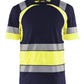Blaklader T-shirts 34211030 HiVis marineblauw-geel(8833)