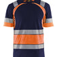 Blaklader T-shirts 34211030 HiVis marineblauw-oranje(8853)