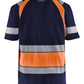 Blaklader T-shirts 34211030 HiVis marineblauw-oranje(8853)