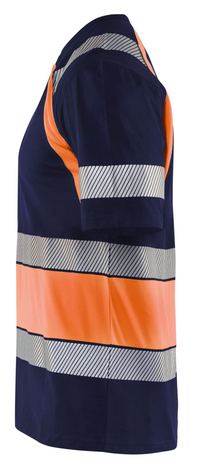 Blaklader T-shirts 34211030 HiVis marineblauw-oranje(8853)