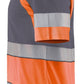 Blaklader t-shirts 34211030 middelgrijs-fluo-oranje(9653)