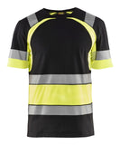 Blaklader T-shirts 34211030 HiVis zwart-geel(9933)