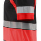 Blaklader T-shirts 34211030 HiVis zwart-fluo rood(9955)