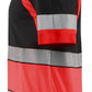 Blaklader T-shirts 34211030 HiVis zwart-fluo rood(9955)