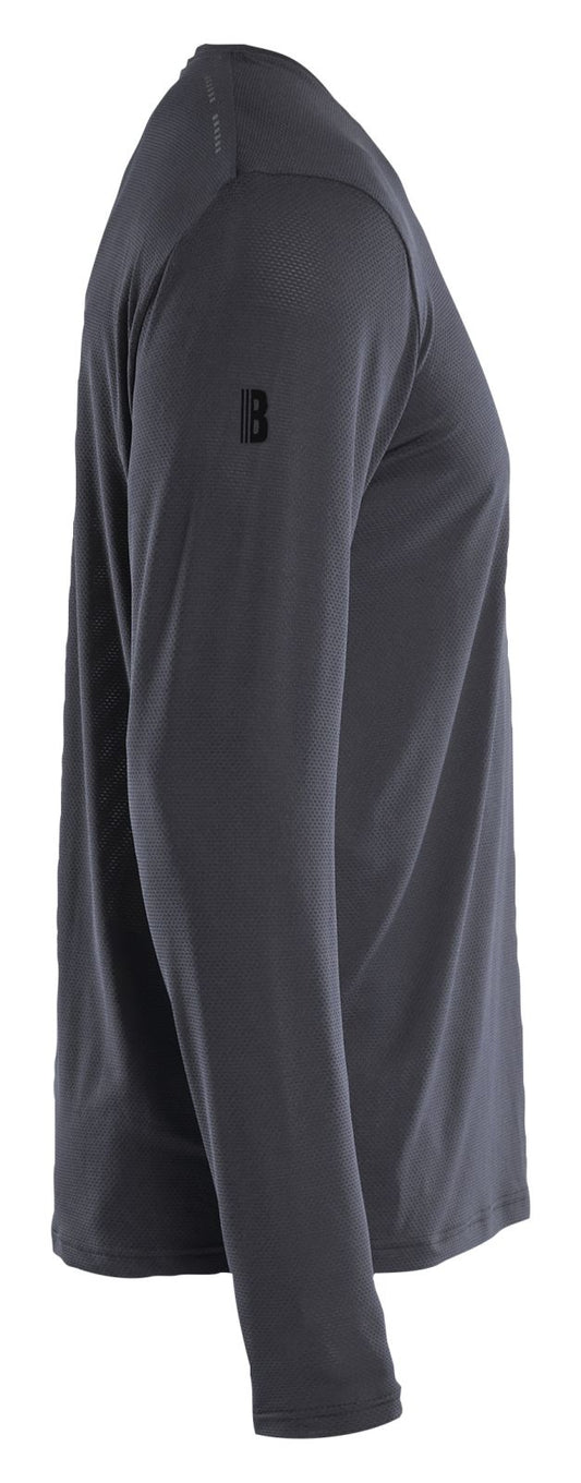Blaklader Profiel T-shirt 34231126 UV lange mouwen midden grijs(9600)