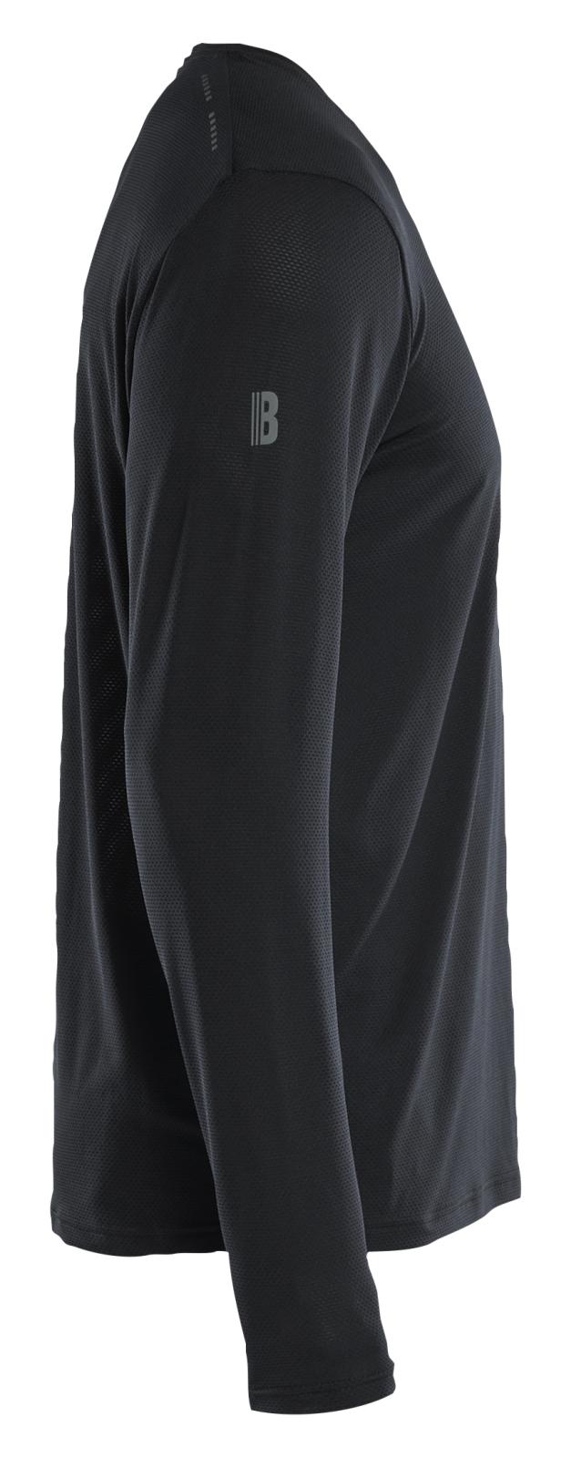 Blaklader Profiel T-shirt 34231126 UV lange mouwen zwart(9900)