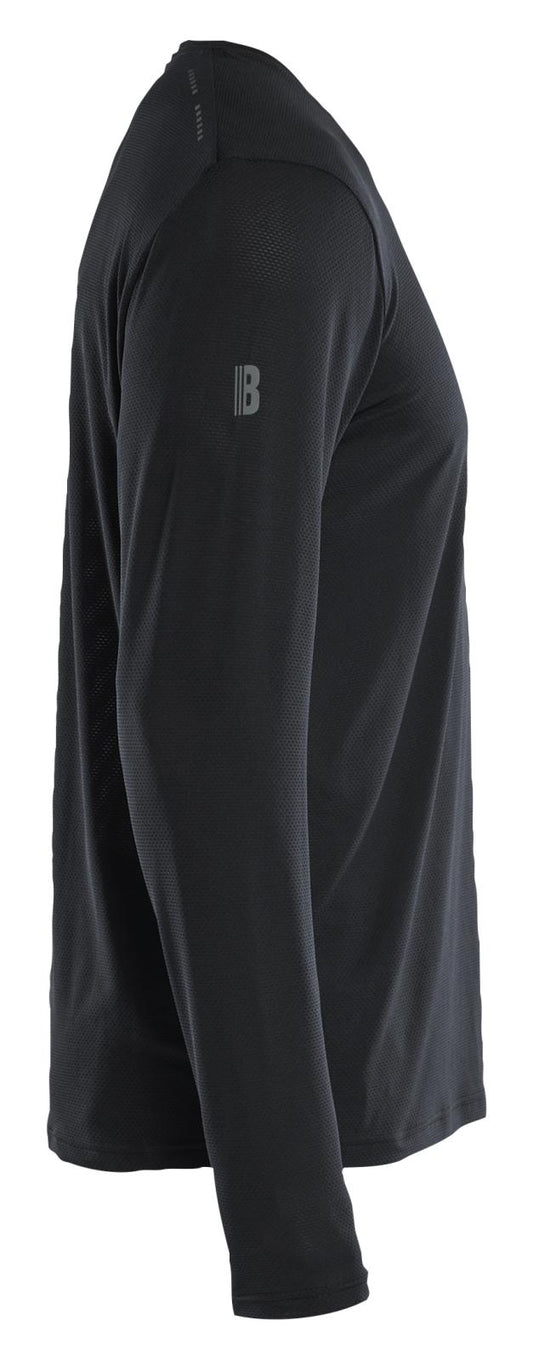Blaklader Profiel T-shirt 34231126 UV lange mouwen zwart(9900)